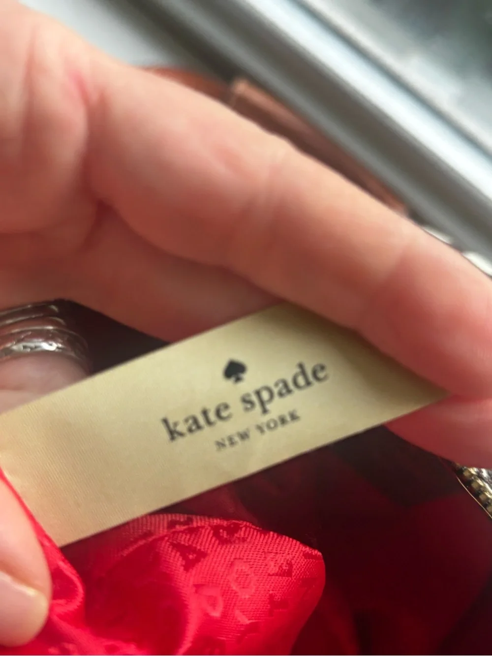 Kate Spade New York Spade Print Weekender Travel Tote Overnight Bag Crossbody